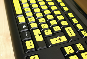 Комплект для маркировки клавиатуры азбукой Брайля - fgospostavki.ru - Иркутск