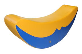 Мягки модуль "Качалка-луна" (120х30х50 сантиметров) - fgospostavki.ru - Иркутск