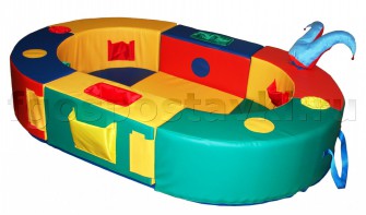 Манеж овальный 180х120х25 сантиметров - fgospostavki.ru - Иркутск