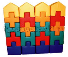 Мягкий модуль-конструктор "Строитель" (40 элементов) - fgospostavki.ru - Иркутск