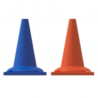 Набор конусов сигнальных 33 см (6 голубых + 6 оранжевых) - fgospostavki.ru - Иркутск