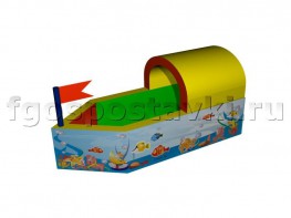 Сухой бассейн "Кораблик" с шелкографией - fgospostavki.ru - Иркутск