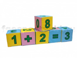 Кубики с цифрами комплект - fgospostavki.ru - Иркутск