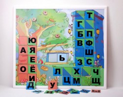 Магнитная доска "Город букв" - fgospostavki.ru - Иркутск