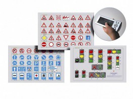 Базовый комплект светового оборудования "Дорожные знаки. Светофоры" с сенсорным беспроводным пультом дистанционного управления - fgospostavki.ru - Иркутск