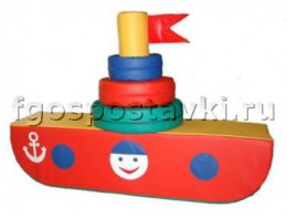 Модуль-конструктор "Пароход" (5 элементов) - fgospostavki.ru - Иркутск