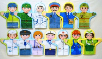 Набор рукавичек "Профессии" - fgospostavki.ru - Иркутск