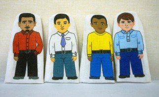 Набор пальчиковых кукол "Расы" - fgospostavki.ru - Иркутск