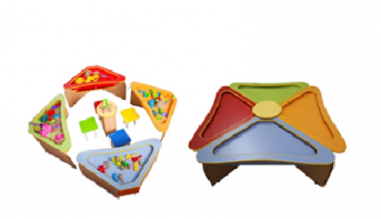 Детский тактильный песочный комплекс "Ромашка" - fgospostavki.ru - Иркутск