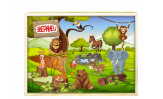 Интерактивная светозвуковая панель «Зверинец» - fgospostavki.ru - Иркутск