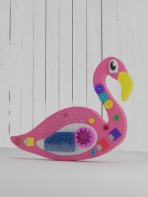 Бизиборд «Розовый фламинго» - fgospostavki.ru - Иркутск