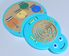 Настенный игровой элемент «Гусеница» - fgospostavki.ru - Иркутск