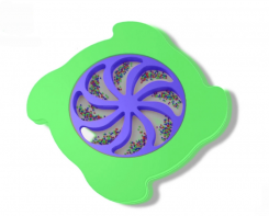 Тактильно-развивающая панель «Вращение радуги» - fgospostavki.ru - Иркутск