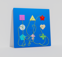 Тактильно-развивающая панель «Геометрия» - fgospostavki.ru - Иркутск