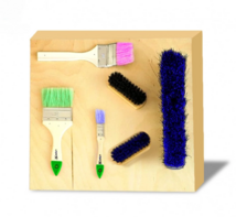 Тактильно-развивающая панель с мягкими кисточками - fgospostavki.ru - Иркутск