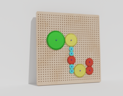 Тактильно–развивающая панель «Механика» - fgospostavki.ru - Иркутск