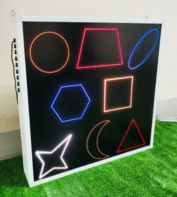 Панель интерактивная со светящимися цветными фигурами - fgospostavki.ru - Иркутск