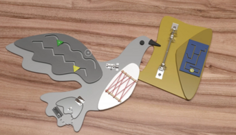 Бизиборд «Почтовый голубь» - fgospostavki.ru - Иркутск