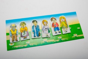 Набор пальчиковых кукол "Семья" - fgospostavki.ru - Иркутск