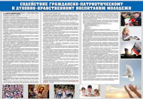 Стенд "Содействие гражданско-патриотическому и духовно-нравственному воспитанию молодежи" - fgospostavki.ru - Иркутск