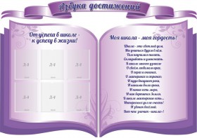 Стенд "Азбука достижений" (резной стенд из 3-х частей) - fgospostavki.ru - Иркутск