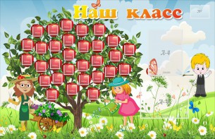 Стенд "Наш класс" Вариант 3 - fgospostavki.ru - Иркутск