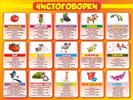 Стенд "Чистоговорки", часть 2 - fgospostavki.ru - Иркутск