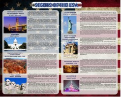 Стенд "Достопримечательности США" Вариант 2 - fgospostavki.ru - Иркутск