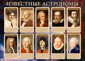 Стенд "Известные астрономы" - fgospostavki.ru - Иркутск