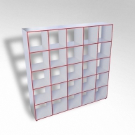 Шкаф открытый многосекционный ТР25 ЛДСП - fgospostavki.ru - Иркутск