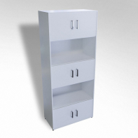 Шкаф широкий полуоткрытый ТР4 ЛДСП  - fgospostavki.ru - Иркутск