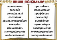 Комплект таблиц "Словарные слова" - fgospostavki.ru - Иркутск