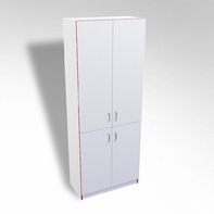 Стеллаж закрытый А-310 ТР ЛДСП  - fgospostavki.ru - Иркутск