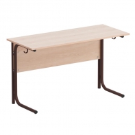 Стол ученический двухместный на круглой трубе - fgospostavki.ru - Иркутск