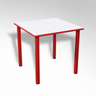 Стол квадратный ТР нерегулируемый на металлокаркасе  - fgospostavki.ru - Иркутск