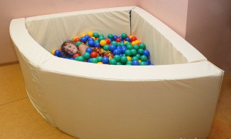 Сухой бассейн в форме 1/4 круга (150х150х66 сантиметров) - fgospostavki.ru - Иркутск