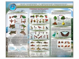 Стенд "Как выжить в суровых условиях" - fgospostavki.ru - Иркутск