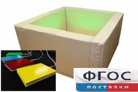 Сухой бассейн вибромузыкальный с клавишами управления (217х217х66 сантиметров) - fgospostavki.ru - Иркутск