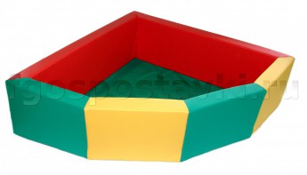 Сухой бассейн угловой (без рисунка) - fgospostavki.ru - Иркутск