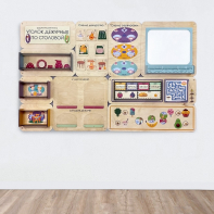 «Уголок дежурных по столовой» - Дидактическая настенная панель - fgospostavki.ru - Иркутск