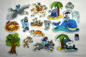 Дидактический набор навесных элементов «Сказка «Доктор Айболит» - fgospostavki.ru - Иркутск