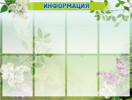 Стенд "Информация" Вариант 13 - fgospostavki.ru - Иркутск