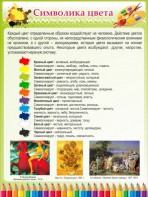 Стенд "Символика цвета" - fgospostavki.ru - Иркутск