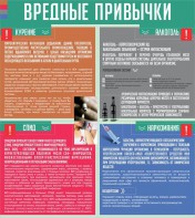 Стенд "Вредные привычки" - fgospostavki.ru - Иркутск