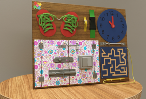 Бизиборд «Для девочек» - fgospostavki.ru - Иркутск