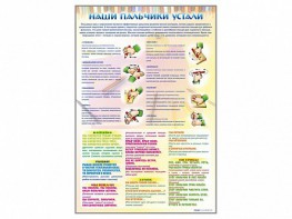 Стенд "Наши пальчики устали" (зарядка) - fgospostavki.ru - Иркутск