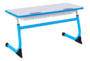 Парта SMARTY двухместная регулируемая по высоте с антивандальной кромкой - fgospostavki.ru - Иркутск