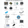 Robo kit DIYGO Мобильный робот с колесами всенаправленного движения - fgospostavki.ru - Иркутск