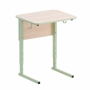 Стол ученический регулируемый (одноместный) на прямоугольной трубе - fgospostavki.ru - Иркутск