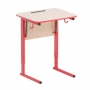 Стол ученический с наклоном столешницы (0-24°) на прямоугольной трубе - fgospostavki.ru - Иркутск